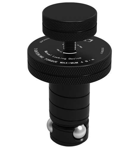 Ball clausum cum digito screw